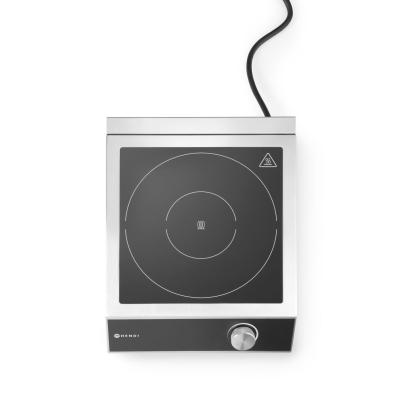 Indukční vařič 3500 M, HENDI, Profi Line, 230V/3500W, 329x435x(H)106mm | 239780